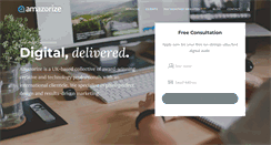Desktop Screenshot of amazorize.com
